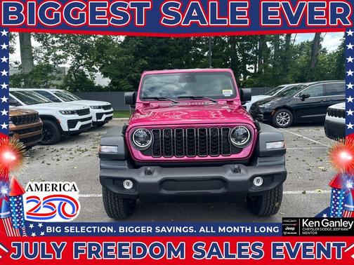 Tuscadero Pearlcoat 2026 Jeep Wrangler Sport