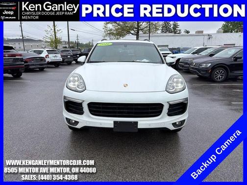 White 2016 Porsche Cayenne Base
