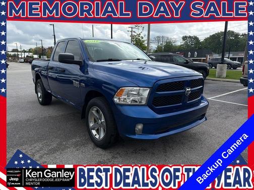 Blue Streak Pearlcoat 2017 RAM 1500 Express