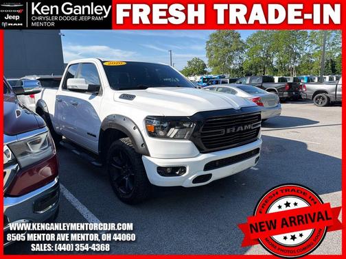 Bright White Clearcoat 2020 RAM 1500 Big Horn