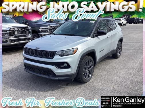 Silver Zynith 2026 Jeep Compass Limited