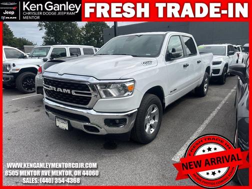 Bright White Clearcoat 2023 RAM 1500 Big Horn