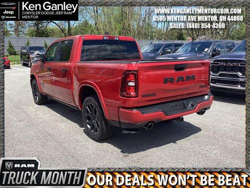 Molten Red Pearlcoat 2026 RAM 1500 Laramie