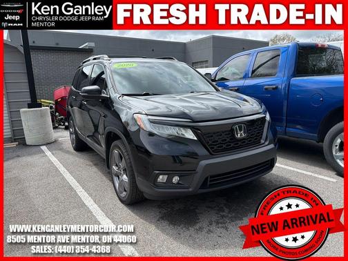 Black 2020 Honda Passport Touring