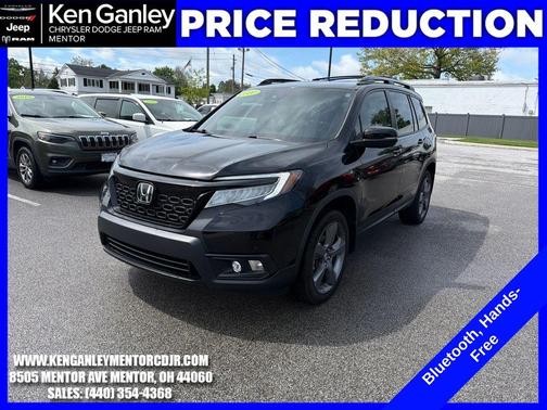 Black 2020 Honda Passport Touring