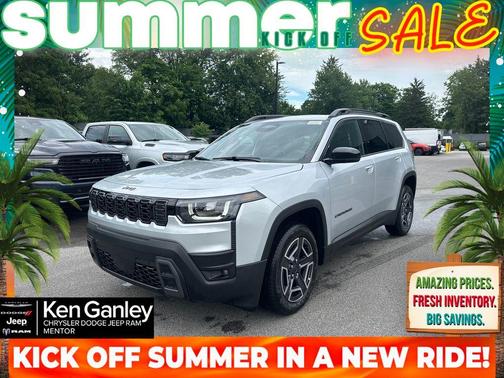 Silver Zynith Clearcoat 2026 Jeep Cherokee LAREDO/LIMITED