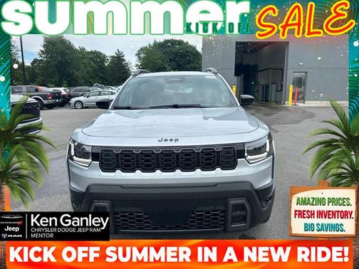 Silver Zynith Clearcoat 2026 Jeep Cherokee LAREDO/LIMITED
