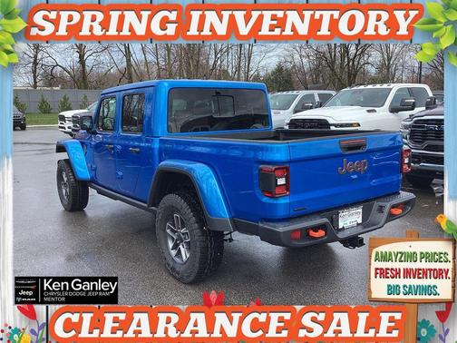 Hydro Blue Pearlcoat 2026 Jeep Gladiator Mojave