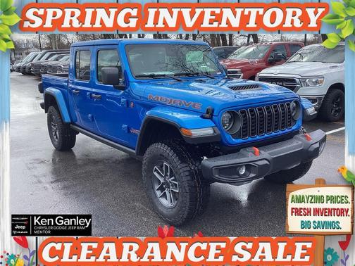 Hydro Blue Pearlcoat 2026 Jeep Gladiator Mojave
