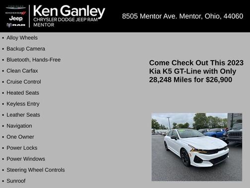 2023 Kia K5 GT-Line
