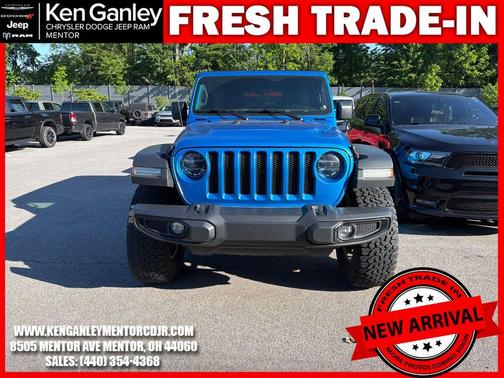 Hydro Blue Pearl 2022 Jeep Wrangler Unlimited Sport
