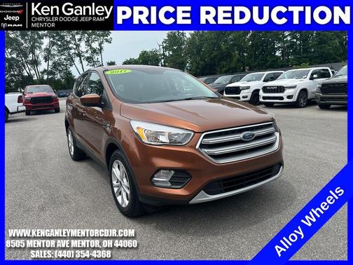 Orange 2017 Ford Escape SE