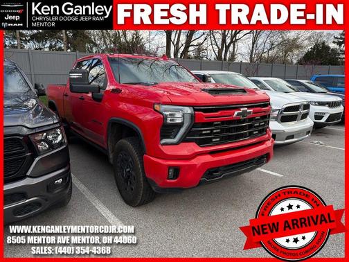 Red 2024 Chevrolet Silverado 2500 LTZ