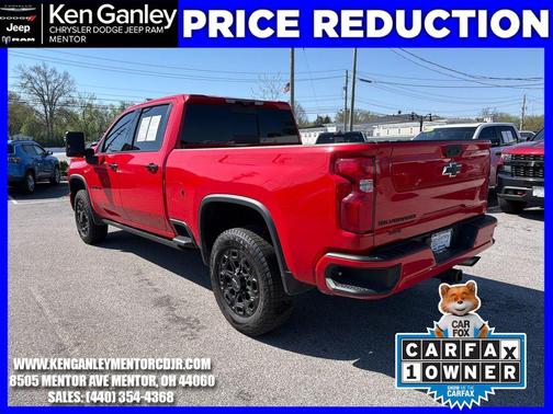 Red 2024 Chevrolet Silverado 2500 LTZ