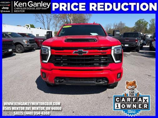 Red 2024 Chevrolet Silverado 2500 LTZ