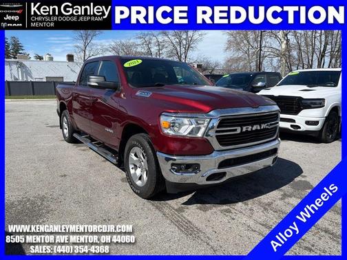 Delmonico Red Pearlcoat 2021 RAM 1500 Big Horn
