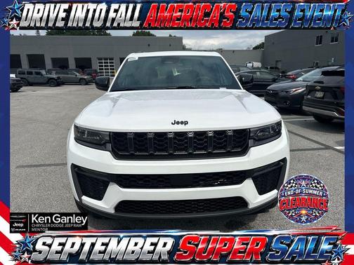 Bright White Clearcoat 2026 Jeep Grand Cherokee Limited