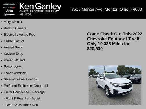 2022 Chevrolet Equinox 1LT