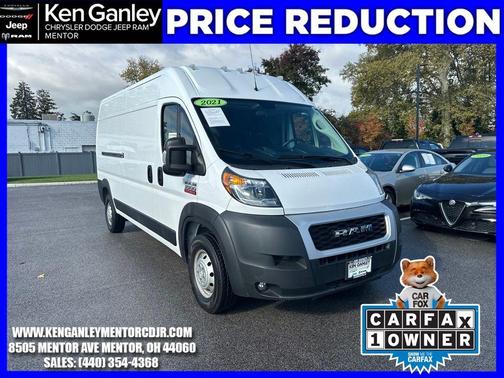 2021 RAM ProMaster 3500 High Roof