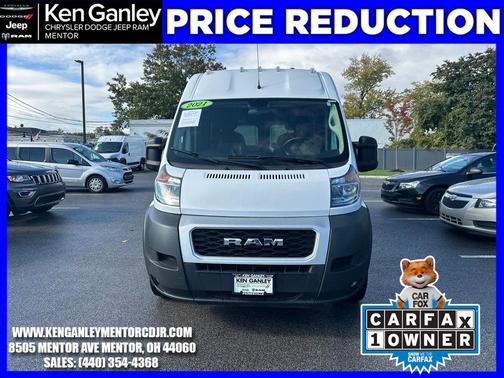 2021 RAM ProMaster 3500 High Roof