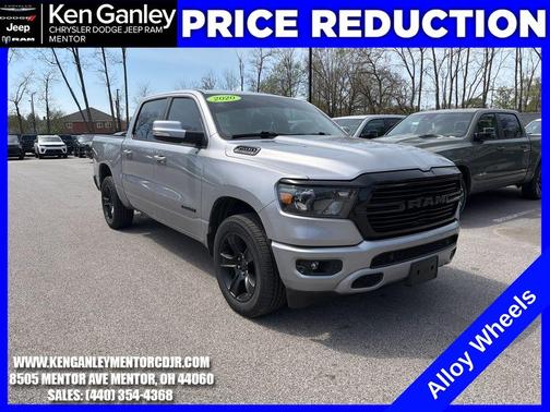 Billet Silver Metallic Clearcoat 2020 RAM 1500 Big Horn