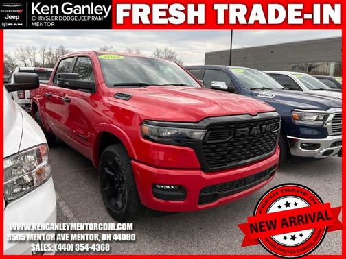 Flame Red Clearcoat 2025 RAM 1500 Big Horn/Lone Star