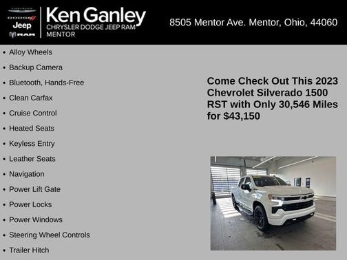 2023 Chevrolet Silverado 1500 RST