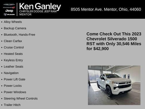 2023 Chevrolet Silverado 1500 RST