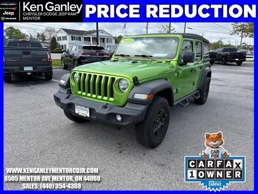 Mojito! Clearcoat 2019 Jeep Wrangler Unlimited Sport