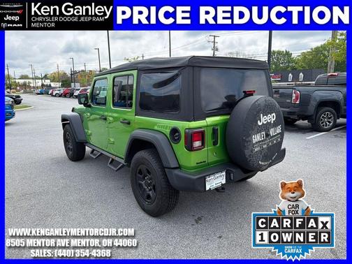 Mojito! Clearcoat 2019 Jeep Wrangler Unlimited Sport