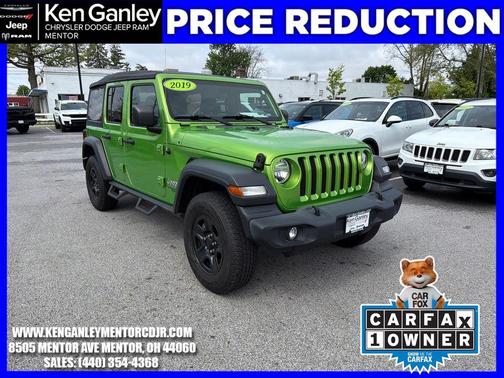 Mojito! Clearcoat 2019 Jeep Wrangler Unlimited Sport
