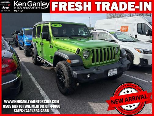 Mojito! Clearcoat 2019 Jeep Wrangler Unlimited Sport