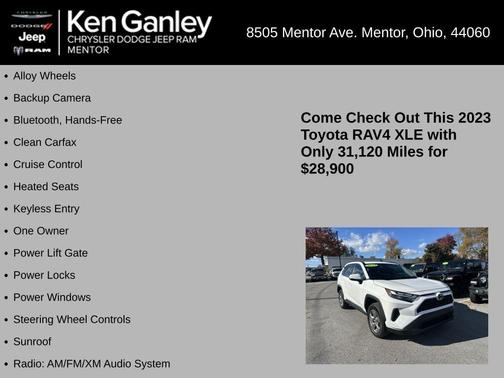 2023 Toyota RAV4 XLE