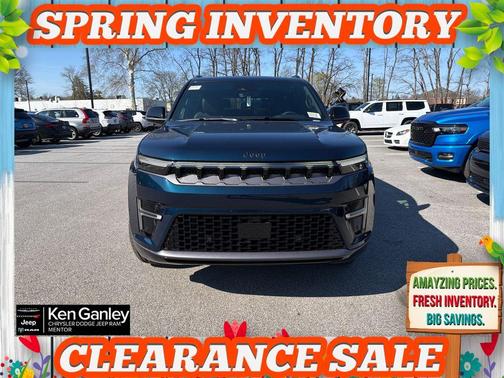 Fathom Blue Pearlcoat 2026 Jeep Grand Wagoneer L Limited