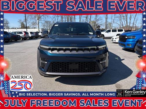 Fathom Blue Pearlcoat 2026 Jeep Grand Wagoneer L LIMITED ALTITUDE