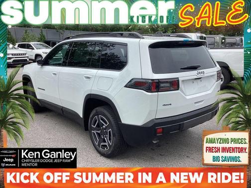 Bright White Clearcoat 2026 Jeep Cherokee LAREDO/LIMITED