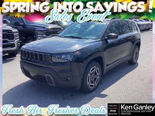 Diamond Black 2026 Jeep Cherokee LAREDO/LIMITED