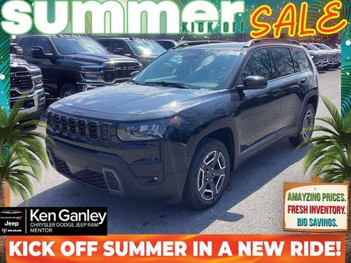 Diamond Black 2026 Jeep Cherokee LAREDO/LIMITED