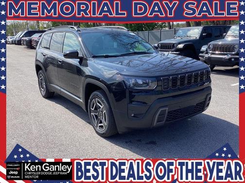 Diamond Black 2026 Jeep Cherokee LAREDO/LIMITED