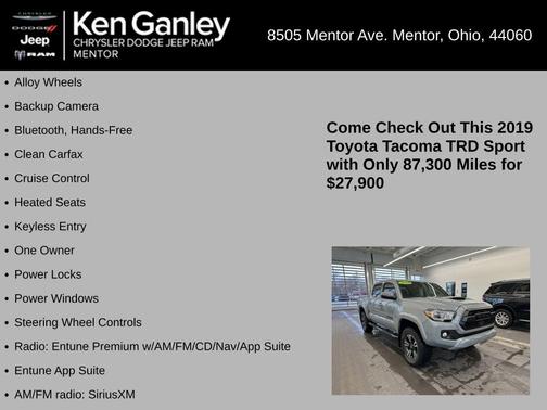 2019 Toyota Tacoma TRD Sport