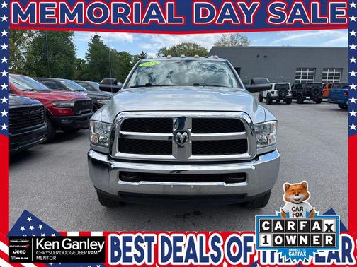 Bright Silver Clearcoat Metallic 2015 RAM 2500 Tradesman