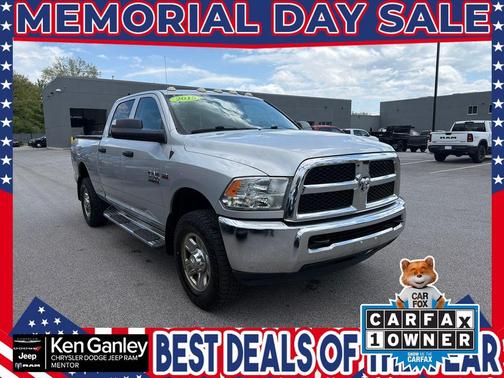 Bright Silver Clearcoat Metallic 2015 RAM 2500 Tradesman