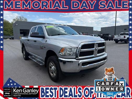 Bright Silver Clearcoat Metallic 2015 RAM 2500 Tradesman