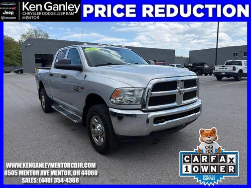 Bright Silver Clearcoat Metallic 2015 RAM 2500 Tradesman