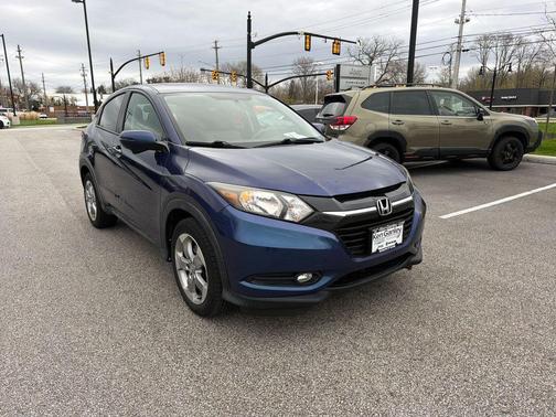 Blue 2017 Honda HR-V EX