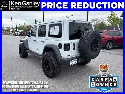 Bright White Clearcoat 2022 Jeep Wrangler Unlimited Sport