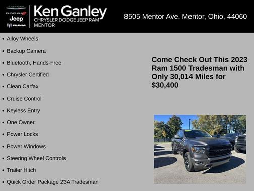 2023 RAM 1500 Tradesman