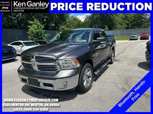 Granite Crystal Clearcoat Metallic 2019 RAM 1500 Classic Big Horn