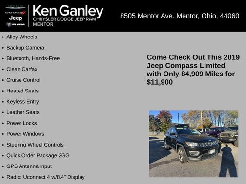 2019 Jeep Compass Limited