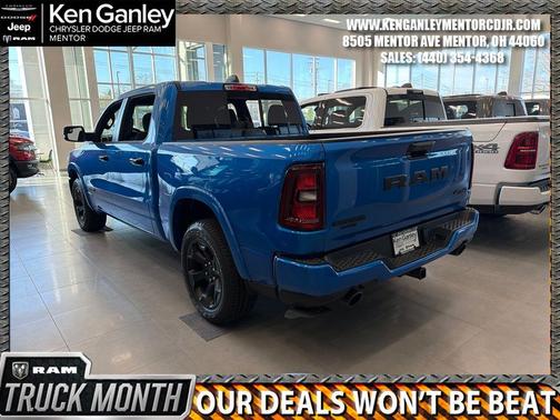 Hydro Blue Pearlcoat 2026 RAM 1500 Big Horn/Lone Star